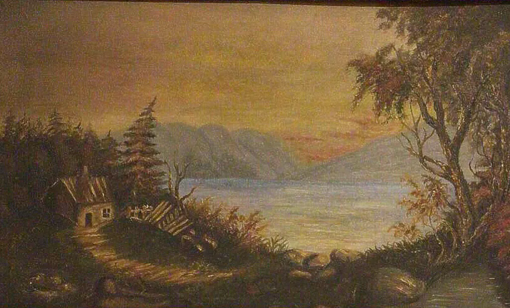 Wilderness Scene on Board