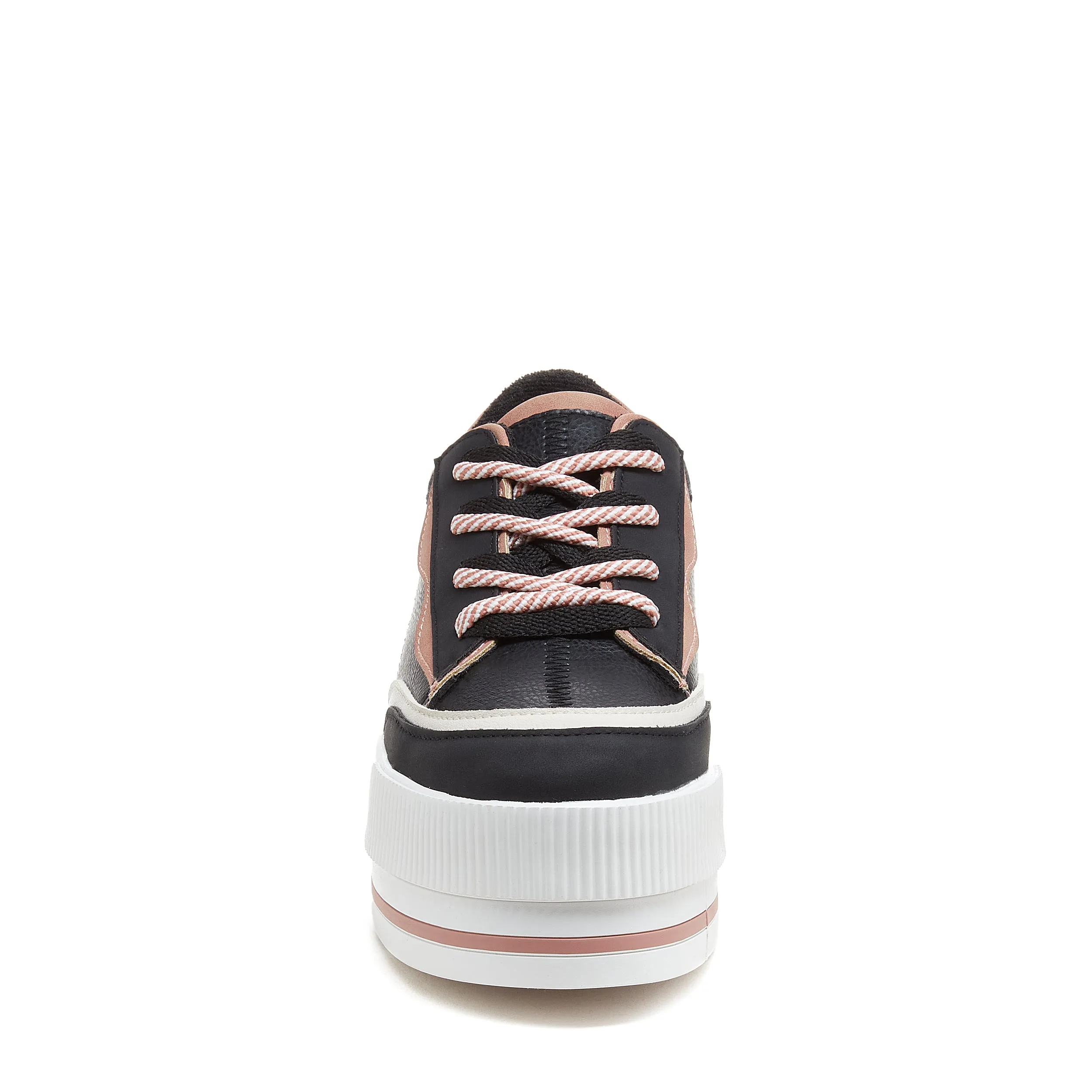 Wink Black Platform Sneaker