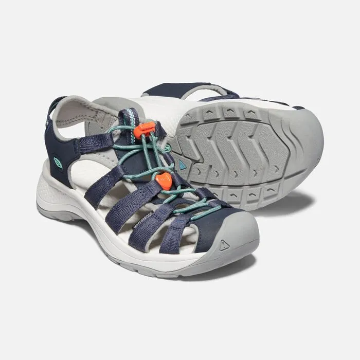 WOMEN'S ASTORIA WEST SANDAL - NAVY/BEVELED GLASS