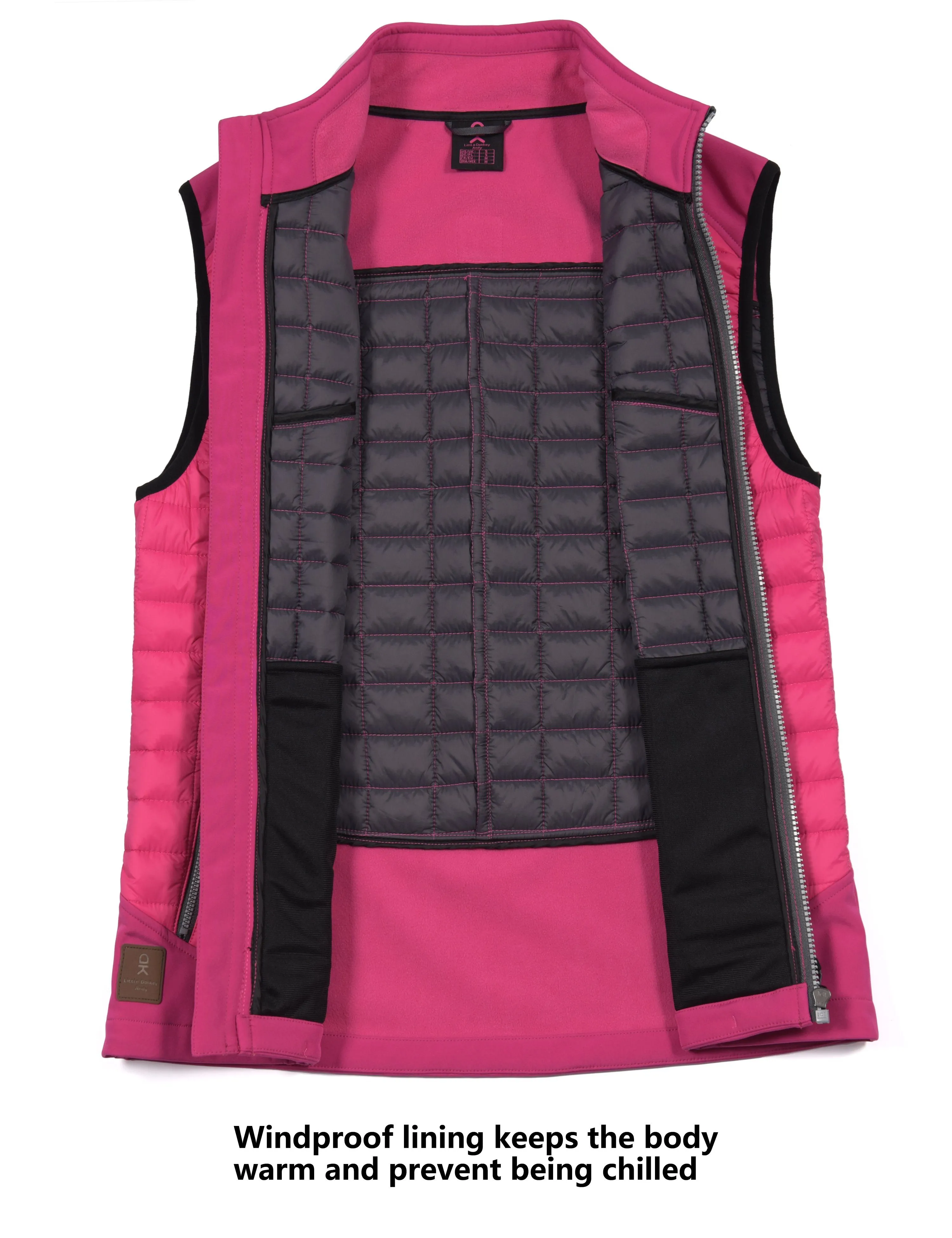 Women's Lightweight Running Golf Puffer Vest