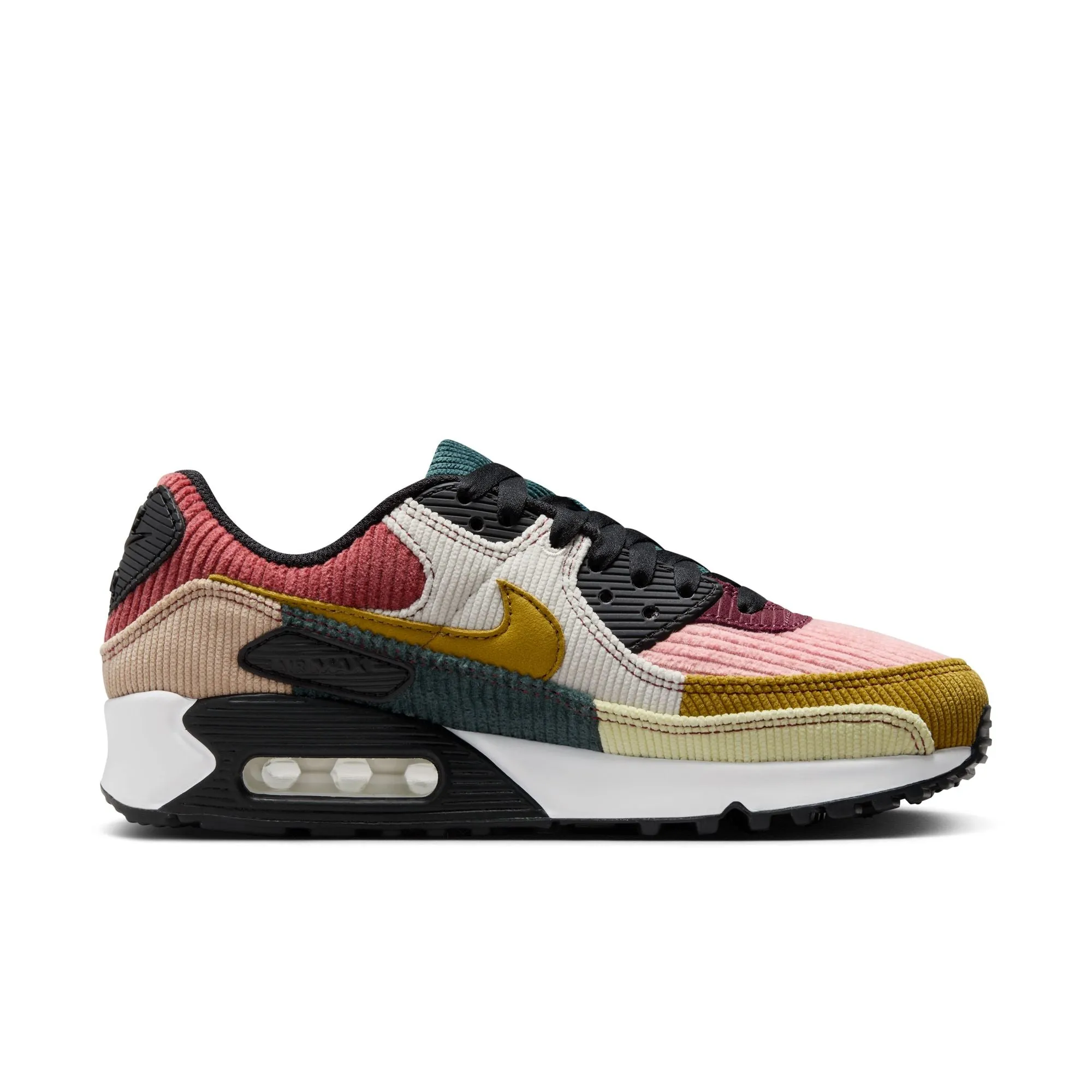 Women's Nike Air Max 90 Black/Bronzine-Red Stardust-Cedar FB8455-001