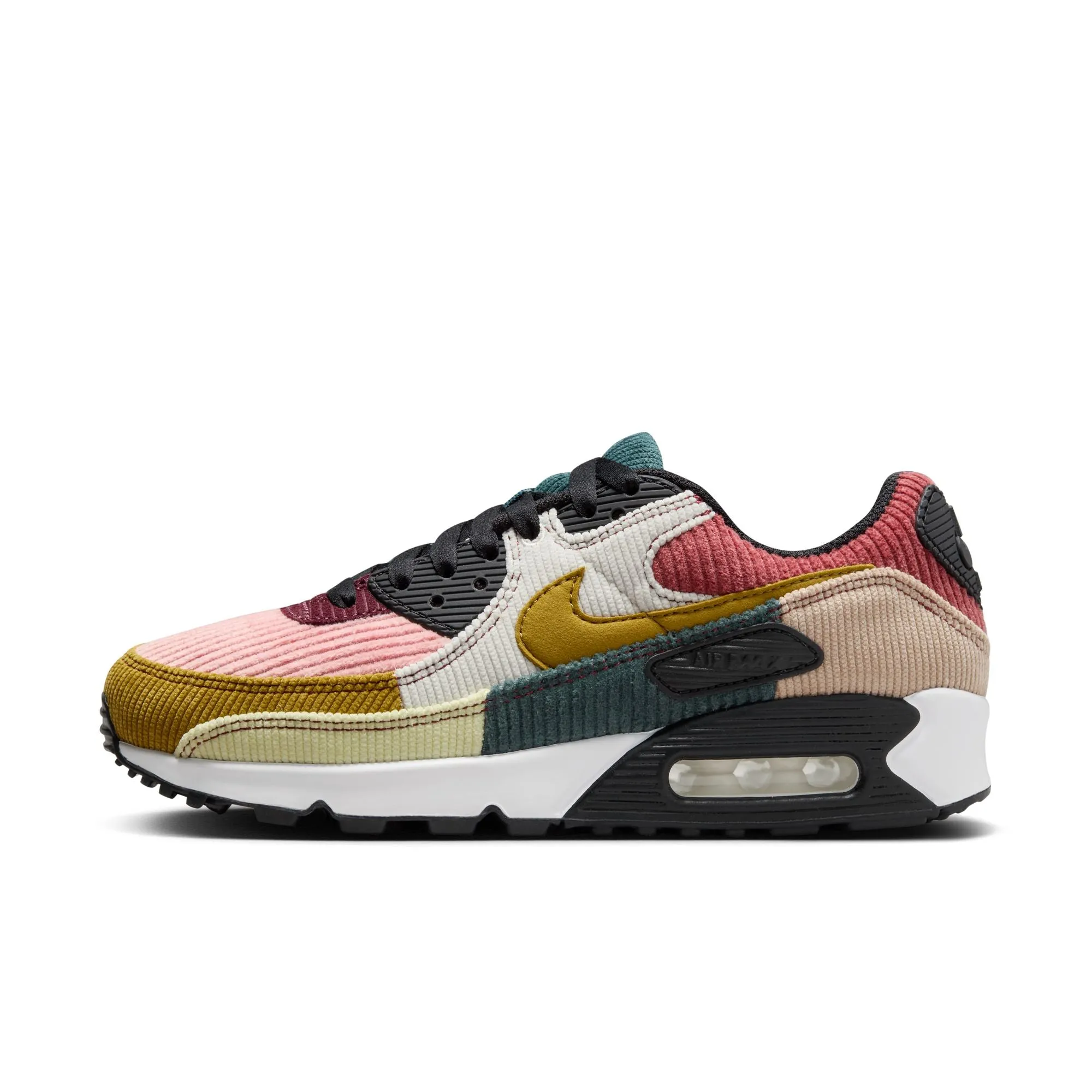 Women's Nike Air Max 90 Black/Bronzine-Red Stardust-Cedar FB8455-001